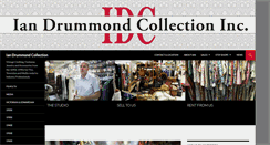 Desktop Screenshot of iandrummondcollection.com